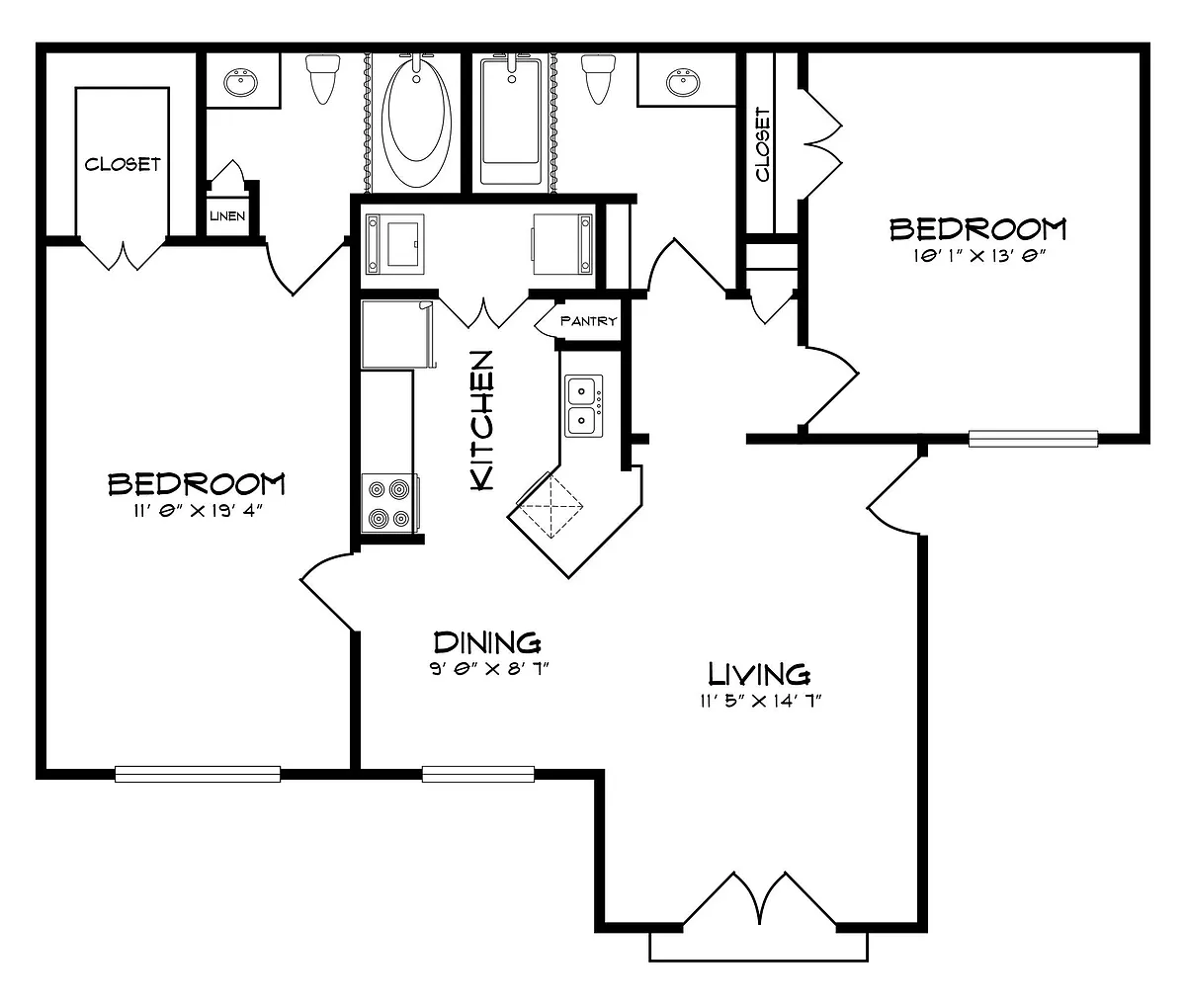 Floor plan B5