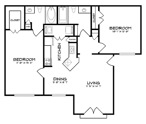 Floor plan B5