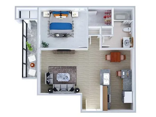 Floor plan Mesquite