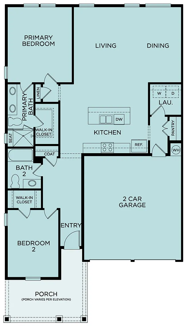 Floor plan Willow