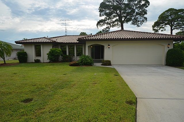 Front of residence