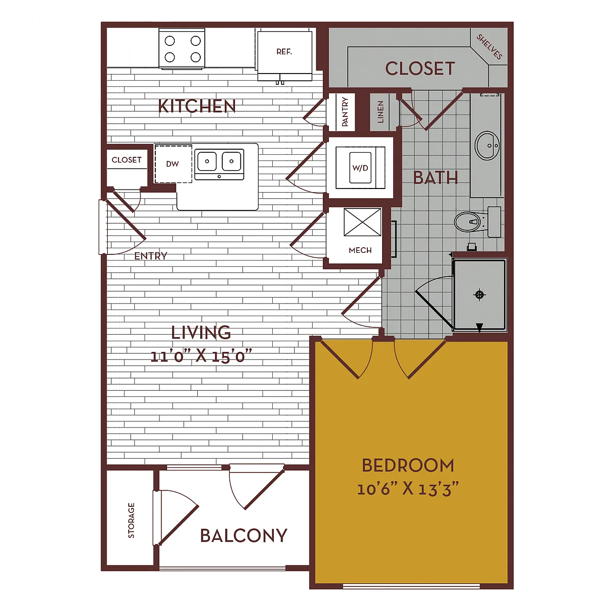 Floor plan A1