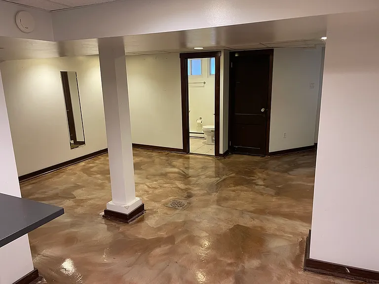 Finished basement