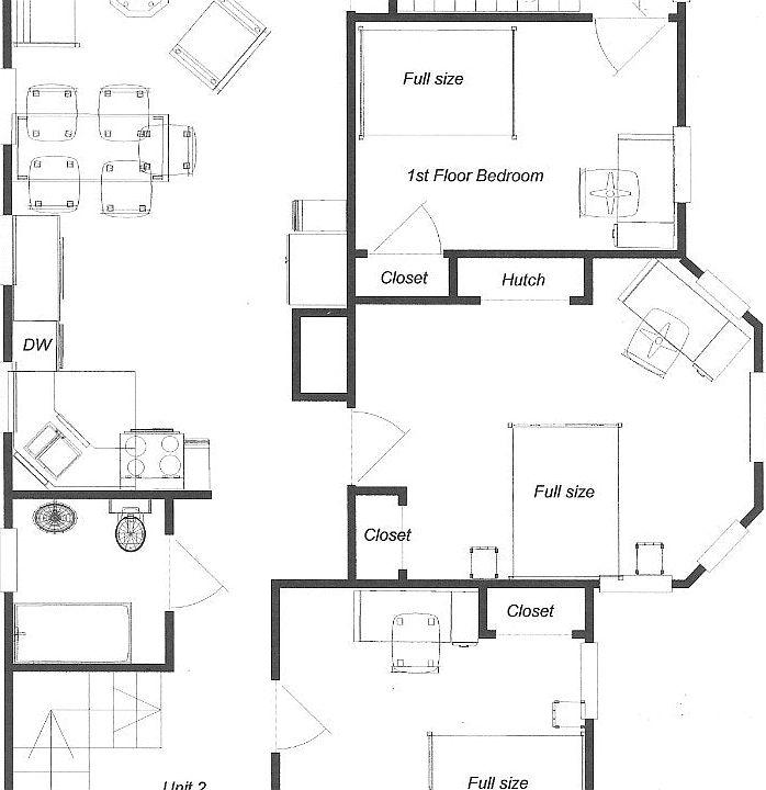 Floor Plan additional bedroom second floor