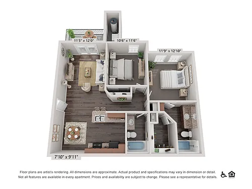 Floor plan B2