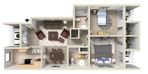 Floor plan C1
