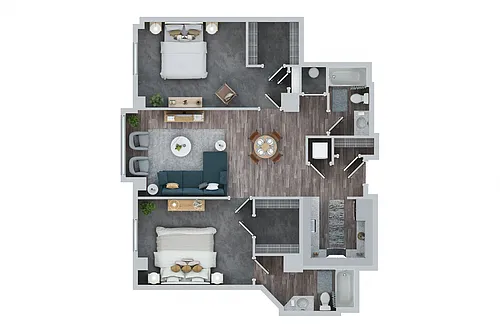 Floor plan B6M