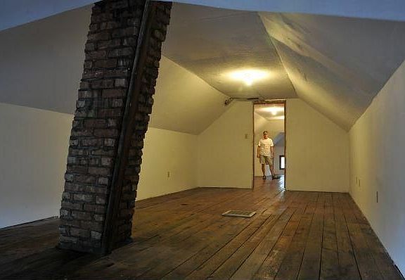 Attic for extra storage