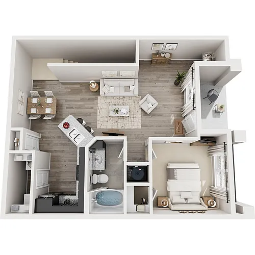 Floor plan 1H