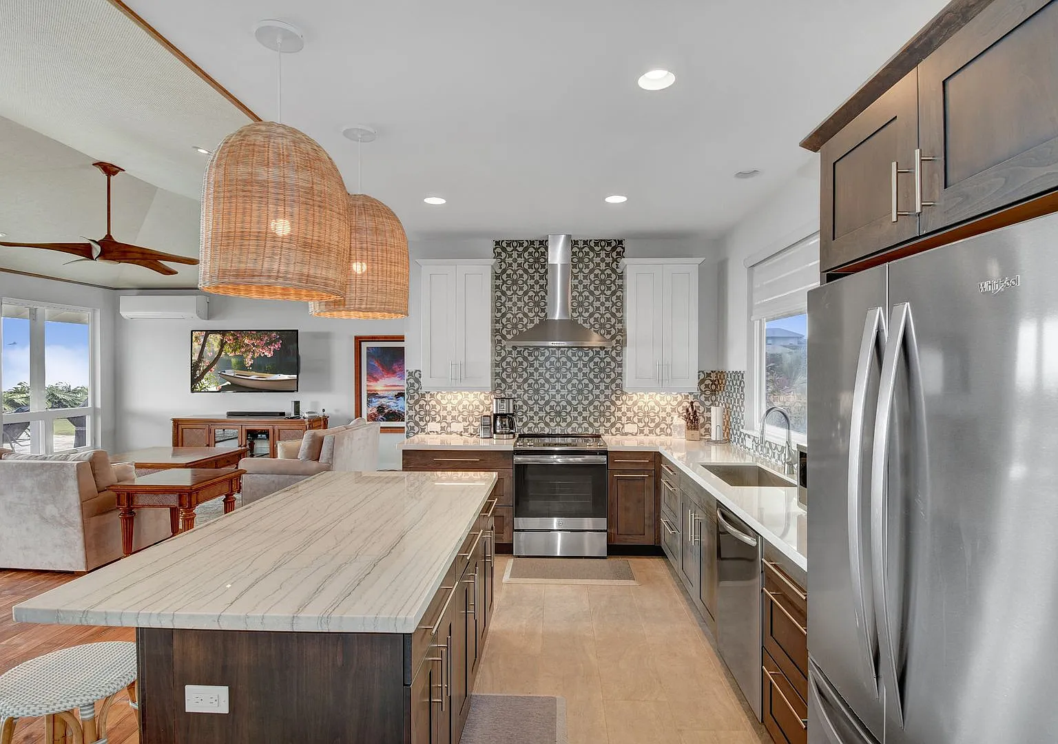 Stunning Ocean View House with Pool in Wainani Estates — Photo 4