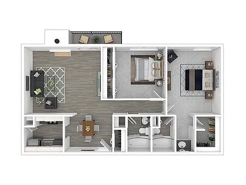 Floor plan Millcreek