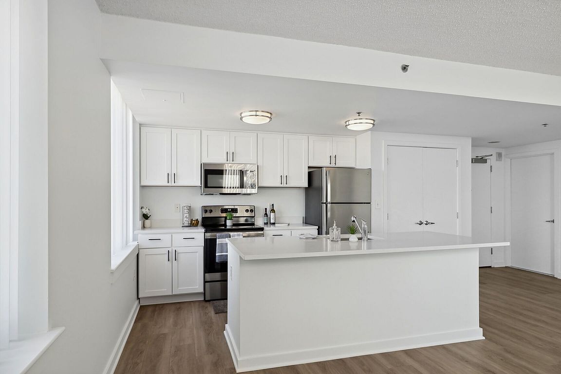 Modern and sleek kitchen