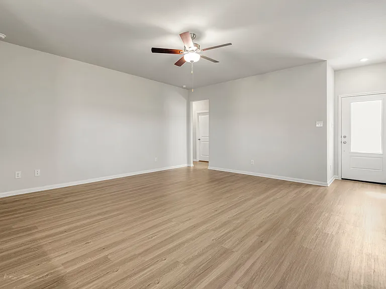 Spacious family room.