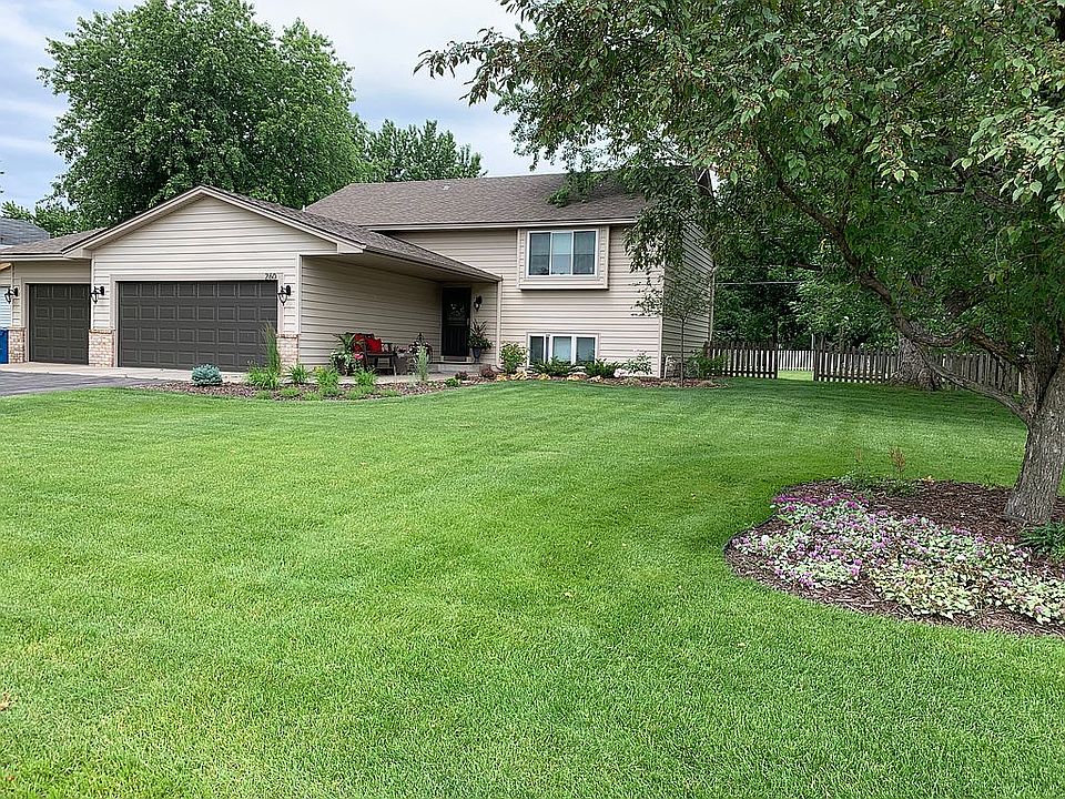 Updated landscaping