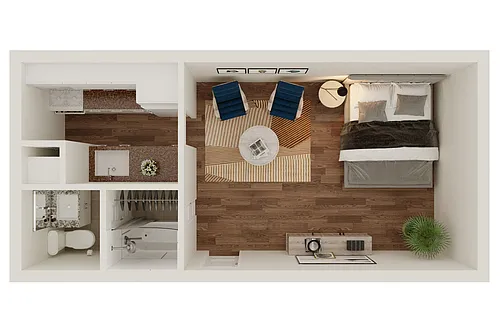 Floor plan E1