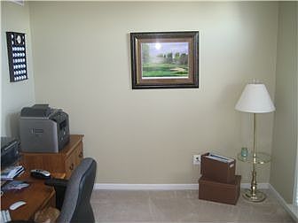 1st Floor Enclosed Office or Playroom (off foyer)