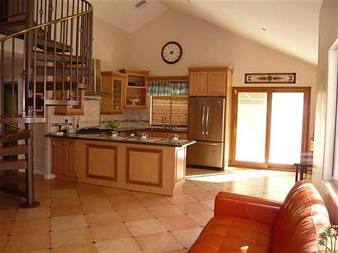 Custom kitchen, including appliances.