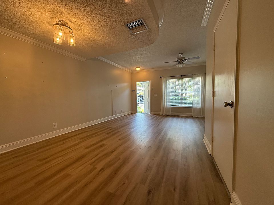 Living Room with new flooring