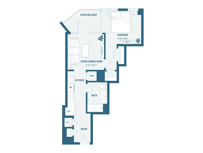 Floor plan Colette B3