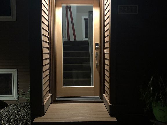 Front Entry - Night View