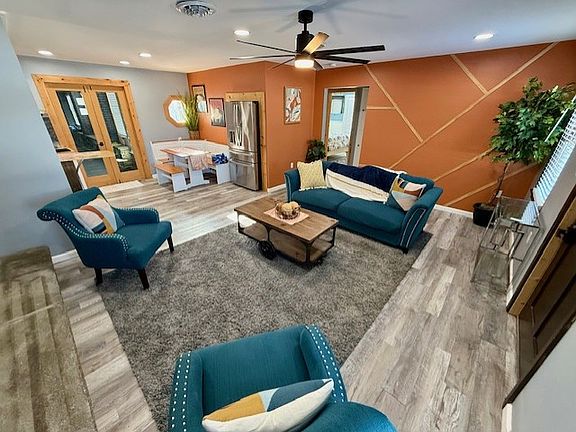 Open Concept Living with Fireplace