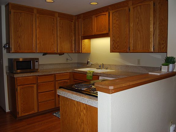 kitchen with granite counters