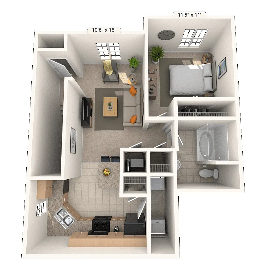 Floor plan 11C