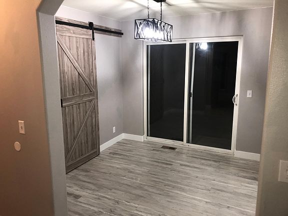 Dining area through living room.