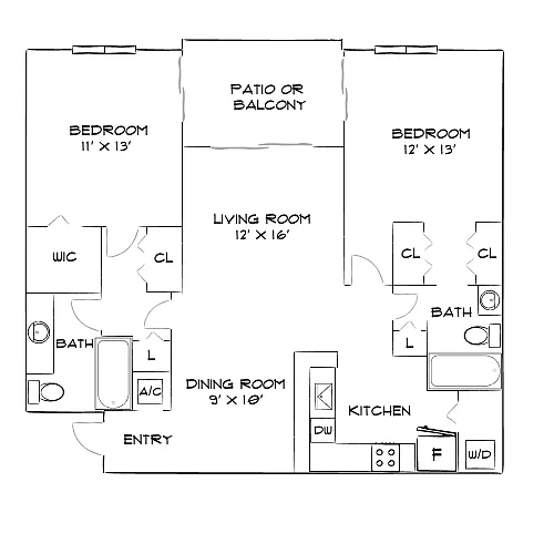 Floor plan Design 2A20