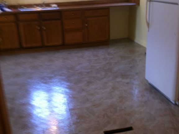 New kitchen floor