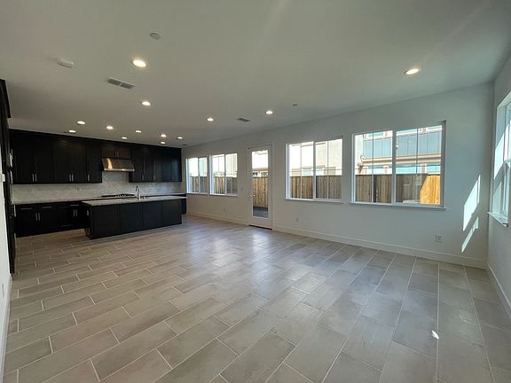 Langston Plan 4A Lot 32 Living, Dining and Kitchen