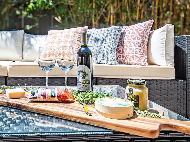 Wine and cheese?