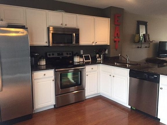 Kitchen with Granite counters