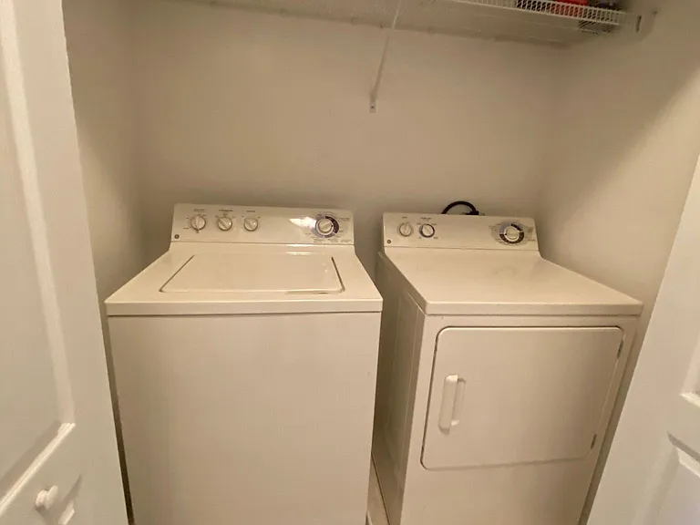 Washer and dryer