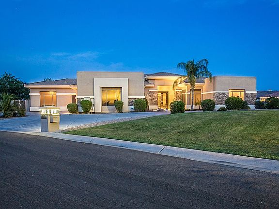 Front of Home at Twilight