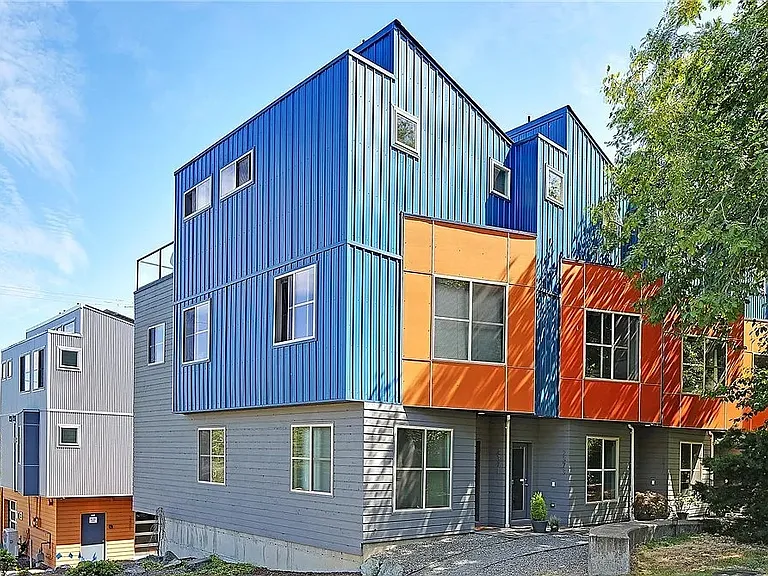 Backside of unit