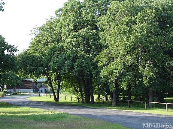 View of park road