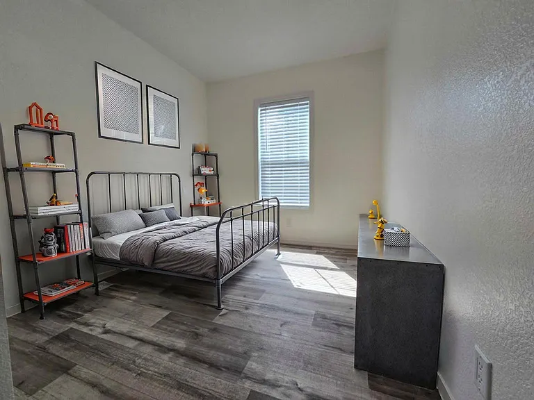 first bed staged