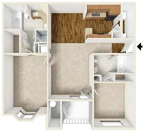 Floor plan Plan C