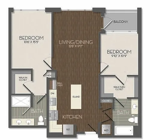 Floor plan B1