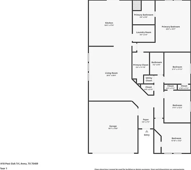 4 bed, 2.0 bath, 1906 sqft, $2,135 — Photo 2