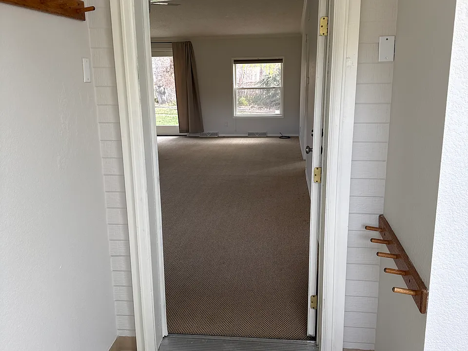 Mudroom to living room