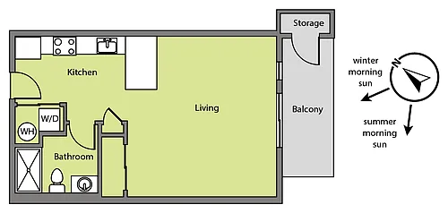 Floor plan 317 Top Floor Chile Line