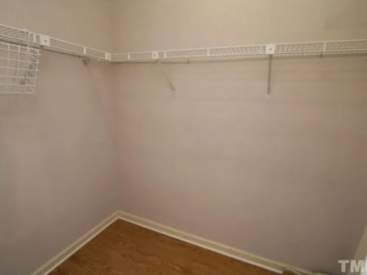 Walk in master closet