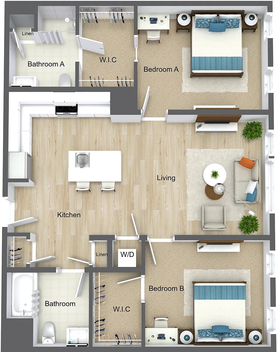 Floor plan B17