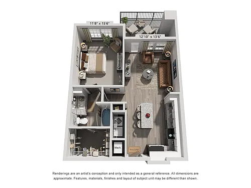 Floor plan Bourbon