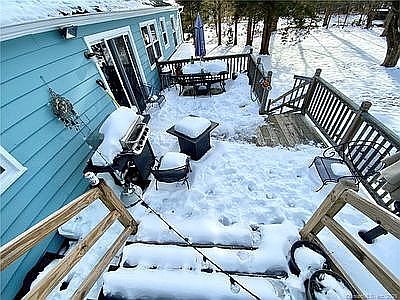 Relax on multi-tiered deck