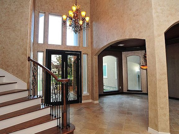 View from the living room looking back at the entry