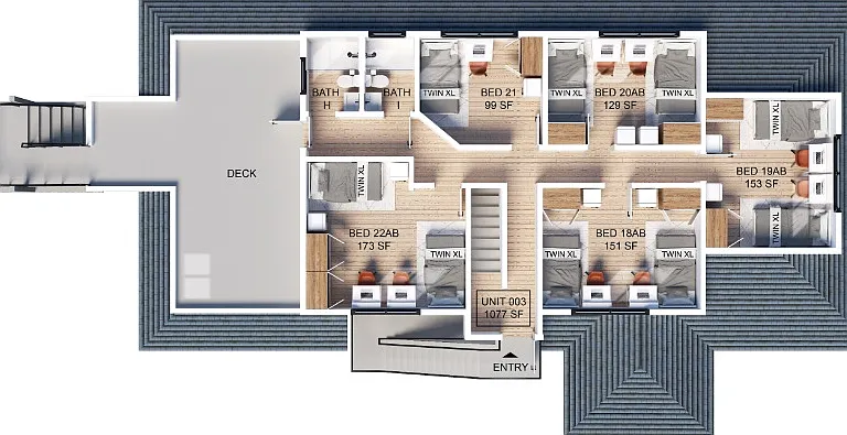Third Level Floor Plan Third Level Floor Plan