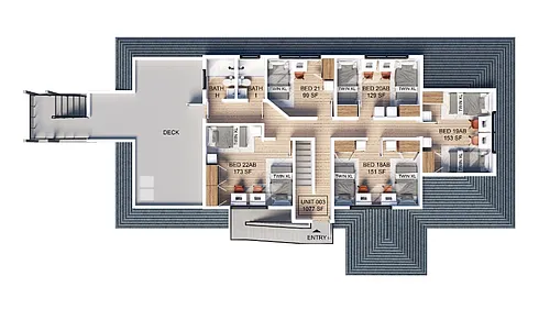 Floor plan Third Floor
